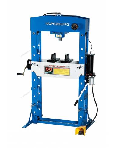 Nordberg N3650A Пресс гидравлический (50 т), пневмоуправление