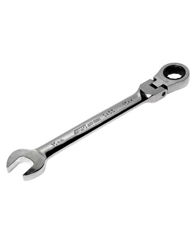 JTC-3455 Ключ комбинированный 15х15мм трещоточный шарнирный