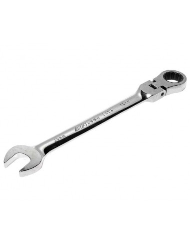 JTC-3459 Ключ комбинированный 19х19мм трещоточный шарнирный